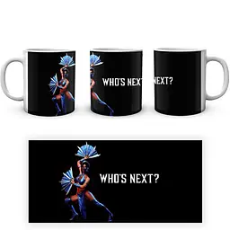 Кухоль GeekLand Mortal Kombat Мортал Комбат Китана Who's next? MK.02.374 330 мл білий - мініатюра 3
