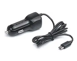 Автомобільний зарядний пристрій REAL-EL CA-15 (2USB, 2.1A) Чорний + кабель microUSB - мініатюра 6