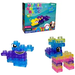 Силіконовий конструктор Magic Gummy Bloc 40 деталей