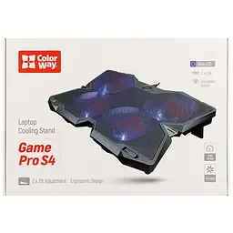 Підставка до ноутбука ColorWay Cooling Game Pro S4, 10-17 (CW-CGPS4) - мініатюра 11