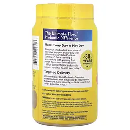 Пробіотики та пребіотики для дітей Renew Life Kids Tummy Gummy Prebiotics and Probiotics смак малини 30 жувальних цукерок - мініатюра 3