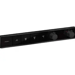 Термостат для душу Hansgrohe RainSelect прихованого монтажа на 4 споживача matt black 15382670