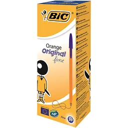 Ручка кульк. "BIC" Orange /1199110111/ син. (3086121101113)(SC)