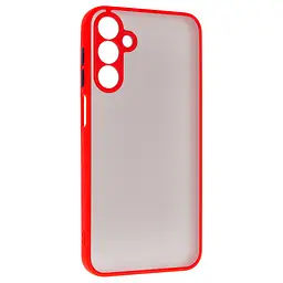 Чехол-накладка для Samsung Galaxy M15 5G (M156), Frosted Matte, красный, противоударный чехол с защитой всего корпуса, термополиуретан TPU + поликарбонат PC, ArmorStandart (ARM74382)