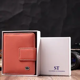 Жіночий шкіряний гаманець ST Leather 9,5х11,5х2,5 см acs0028350 - мініатюра 9