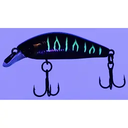 Воблер Jackall Chubby Minnow 35мм 2.3г UV UL Tamamushi Tiger - мініатюра 3