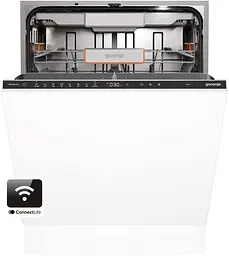 Посудомийна машина Gorenje Gorenje вбудовувана, 16 комплектів A+++, 60 см, інвертор, Wi-Fi, AquaStop, білий - мініатюра 2