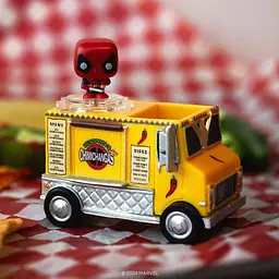 Набір фігурок Funko Bitty Pop! Marvel Deadpool Deadpool’s and Chimichanga truck (83625) - мініатюра 5