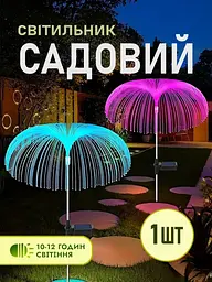 Садовий ліхтар на сонячній батареї — Медуза - мініатюра 2