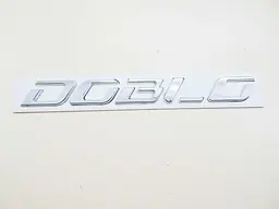 Емблема напис Doblo для Fiat (Хром) 265х29 мм (на скотчі) 0052052874 - мініатюра 2