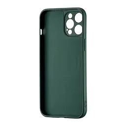 Чохол TPU with MagSafe Protected Camera iPhone 12 Pro Max Dark Green - мініатюра 2