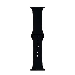 Ремінець Silicone Apple Watch 42/44/45/46/49 мм Black L (18) (18) - мініатюра 2
