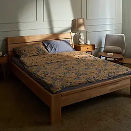 Простирадло на резинці MBM HOME Вечірній каньйон варений сатин 90x200 см сірий (BL-FS-76 EVENING SHADOW) - мініатюра 15