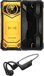 Смартфон DOOGEE S200X VIP Edition 5G 12/512GB Golden Guardian Навушники