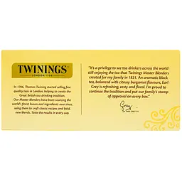 Чай чорний Twinings Earl Grey, 25 пакетиків (109134) - мініатюра 3