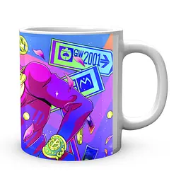 Кружка GeekLand Неймовірні пригоди ДжоДжо JoJo's Bizarre Adventure Джоске з Джорно Неон JJ 02.421 - мініатюра 3
