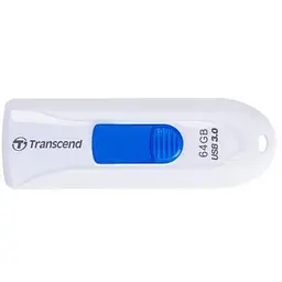 Flash Drive Transcend JetFlash 790 64GB (TS64GJF790W) White - мініатюра 1
