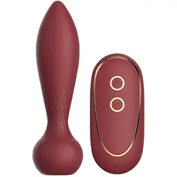 Анальна пробка Dream Toys Romance Romy 13.8 см (бордовий) - мініатюра 2