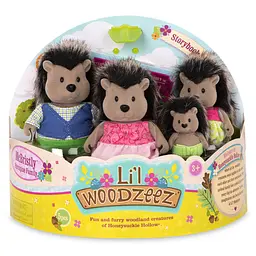 Набір фігурок Lil Woodzeez Сім'я дикобразів (6461Z) - мініатюра 2