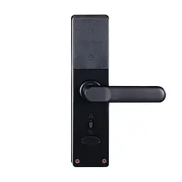 Замок біометричний автономний Trinix TRL-5402BTF Black з Bluetooth, зчитувачем відбитків пальців і карт Mifare (65-00071) - мініатюра 2
