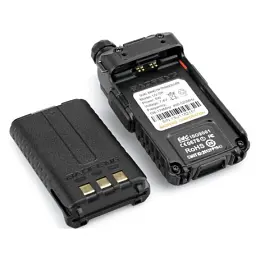 Акумуляторна батарея Baofeng для UV-5R Std 1800mAh (BL-5_Black / Гр6374) - мініатюра 3