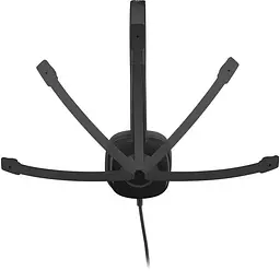 Навушники гарнітура Logitech H151 Stereo (981-000589) чорна - мініатюра 3
