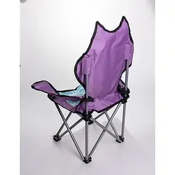 Дитяче крісло Lugi SJ-0065LBL туристичне складане 34х58х65 см фіолетово-блакитне - мініатюра 3