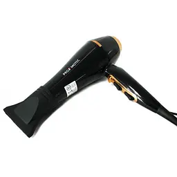 Фен для волосся Promotec PM-2311 професійний з насадкою 3000 Вт чорний (PM-2311) - мініатюра 5