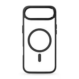 Чехол Apple iPhone 17 Air, Unit MagSafe, черный, прозрачный, магсейф, противоударный, магнитный, панель-накладка с поддержкой MagSafe, с поддержкой беспроводной зарядки, TPU+PC, защита всего корпуса, ударопрочный, ArmorStandart (ARM86305)