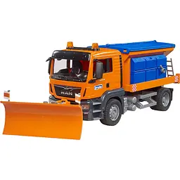 Іграшкова машинка Bruder Снігоприбиральне авто MAN TGS 1:16 (03785) - мініатюра 2