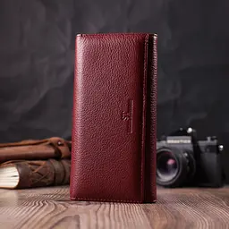 Оригінальний жіночий гаманець з натуральної шкіри ST Leather 18,5х9х3 см acs0029639 - мініатюра 8