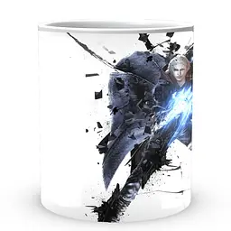 Кухоль GeekLand Неро Devil May Cry Nero DMC 02.10 330 мл білий - мініатюра 2