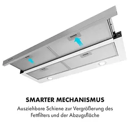 Витяжка Klarstein Mariana Neo 60 640 м³/год (10035925) - мініатюра 4