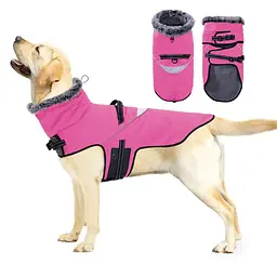 Водонепроникне пальто для собак Wan Talk Pink Dog Jacket, 3XL