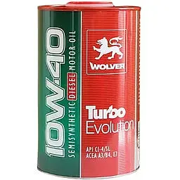 Автомобільна моторна олива WOLVER Turbo Evolution 10W-40 1л - мініатюра 2