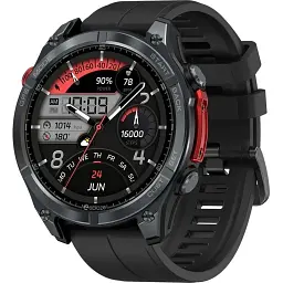 Смарт-годинник Zeblaze Stratos 4 black