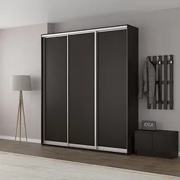 Шафа-купе Idea серія 7 210 x 60 x 210 см Венге темний