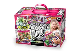 Набір для творчості CОC-01-01U,02U,03U,..,05U "My Color Case" косметичка-розмальовка DANKO - мініатюра 5