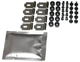 Дефлектори вікон вітровики Lexus RX 350 / 400 2009-2015 з хромом (08611-48820) - мініатюра 5