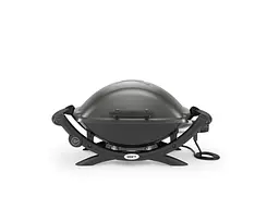 Гриль електричний Weber Q-240 з подставкою сірий (55020879) - мініатюра 2