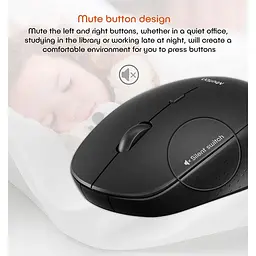 Миша MeeTion Wireless Mouse 2.4G MT-R570 бездротова чорна - мініатюра 8