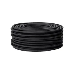 Кабель силовий Kraft AWG4 Black 1m (42-00124)