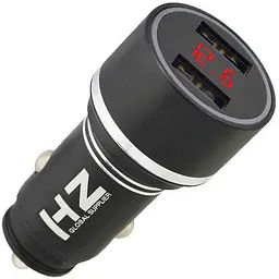 Автомобільний зарядний пристрій HZ HC7 3.1 A 12/24 V usb заряджання в авто автозарядка