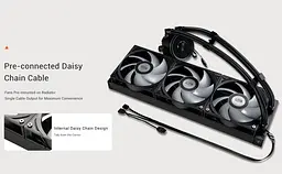 СВО PcCooler PсCOOLER DA360 PRO ARGB Black (DA360Pro-BKAWXL-GL) - мініатюра 10