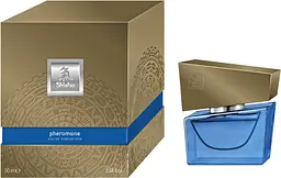 Парфуми з феромонами чоловічі Shiatsu Pheromone Fragrance men darkblue 50 ml - мініатюра 5