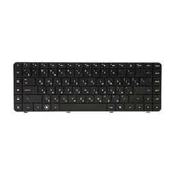 Клавиатура ноутбука PowerPlant HP Presario CQ56/CQ62/G56 черная, черный фрейм (KB310920)