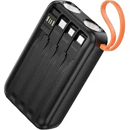 Зовнішній акумулятор Hoco J151 Spirit 10000mAh 10W Black [150667] - мініатюра 2