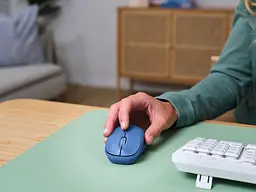Комп'ютерна миша Trust Yvi+ Compact Multi-Device WL/BT/USB-A синій teh0014038 - мініатюра 2