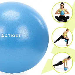М'яч для пілатесу, йоги, реабілітації Actiget 22 см ACT0149 Blue - мініатюра 4