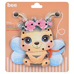 Дерев'яна іграшка-шнурівка Бджілка MD 0769(Bee) від 3 років